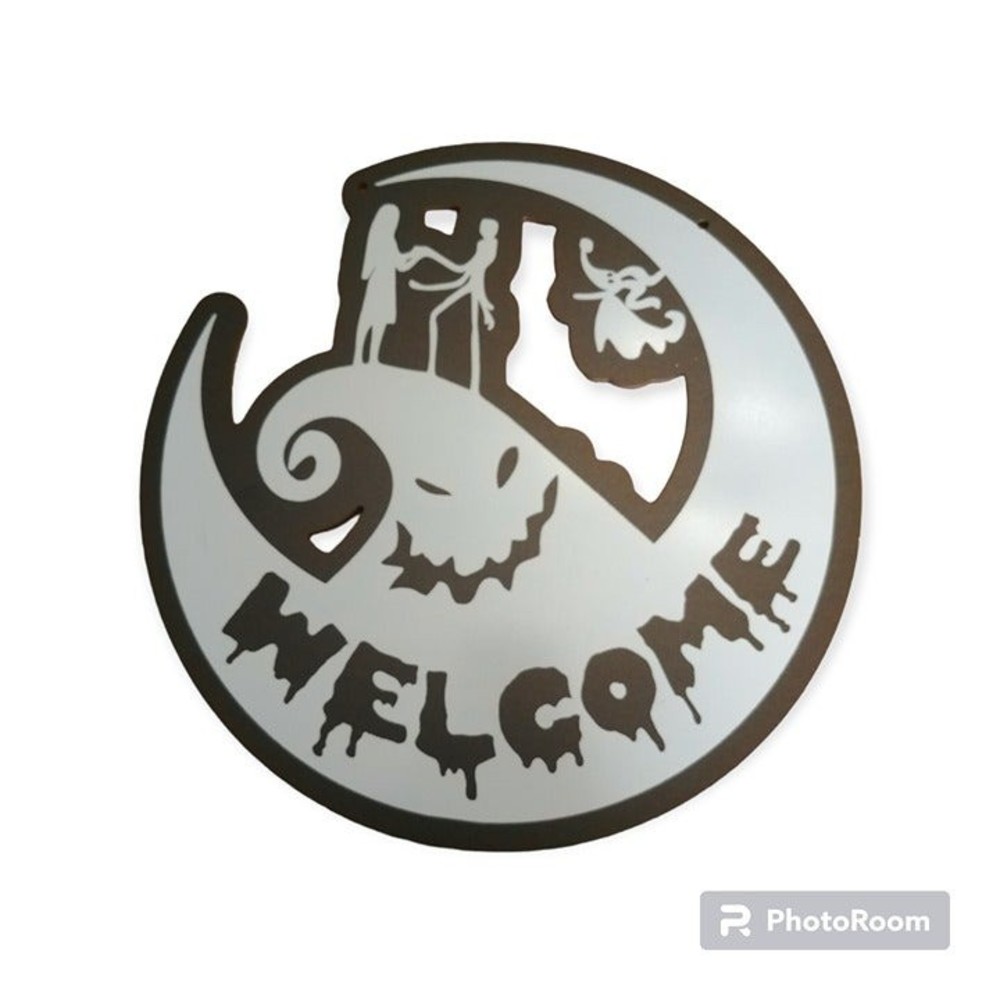 Nightmare Before Christmas Sign